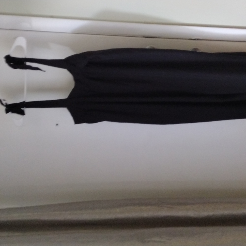 Wide black romper leoni